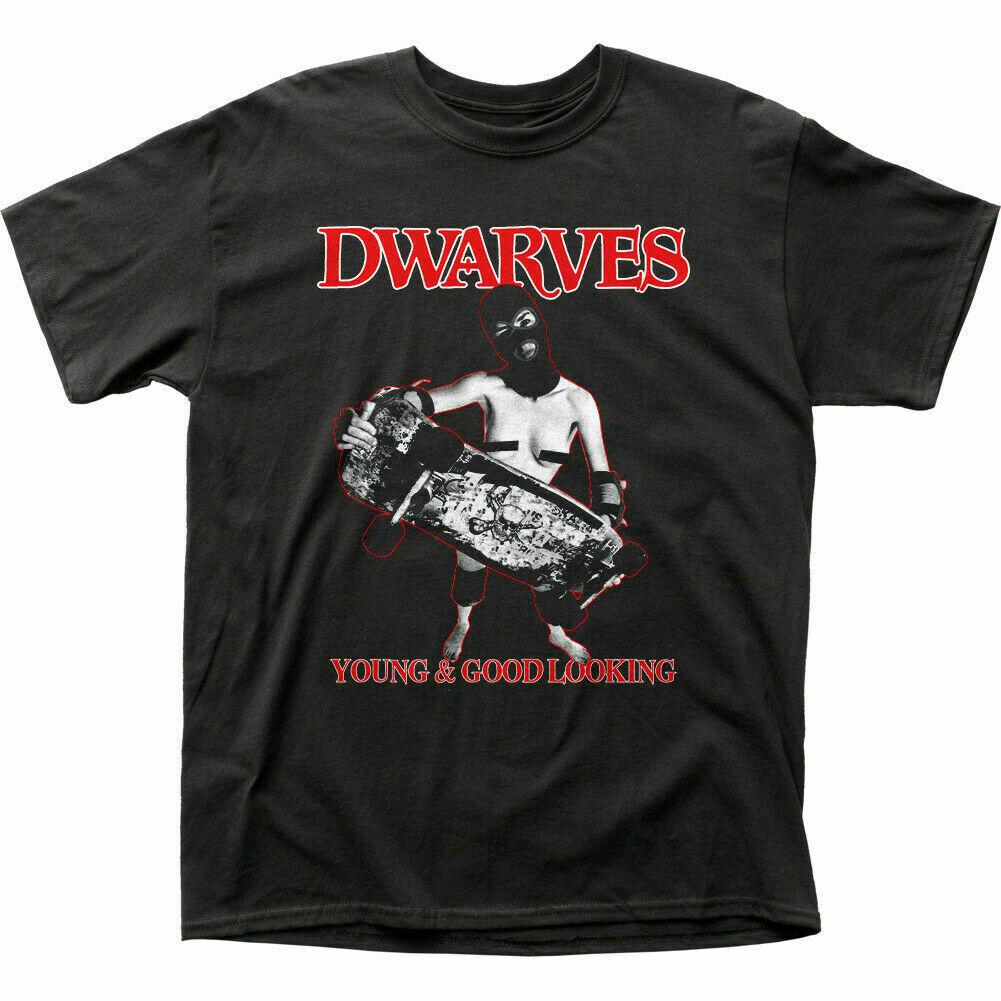 26 Dwarves Young & Good Looking T Shirt Mens Licensed Rock N Roll Band Tee Black Unisex T-Shirt M