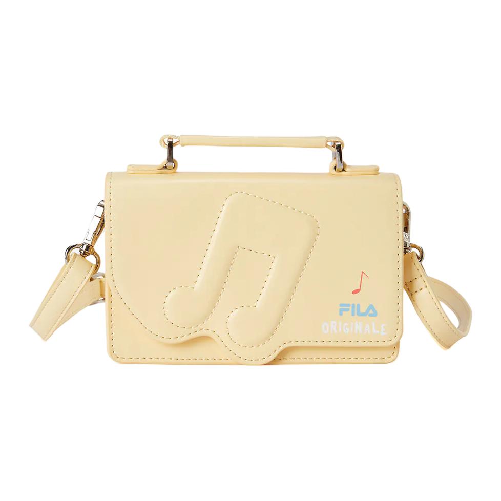 FILA Kids Casual Versatile Cute Shoulder Bag Kids Shoulder Bag Yellow K17G431102FMT Yellow,Medium