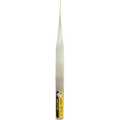 Shimomura Alec Shokunin Katagi Precision Tweezers - BILL 0.5mm Wide (Tapered Type) Hobby Tool AL-K282