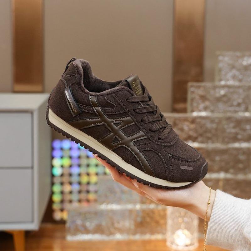 Neue Damen High-Top Schuhe mit dicken Sohlen, rutschfestes und gepolstertes Design für Sportaktivitäten