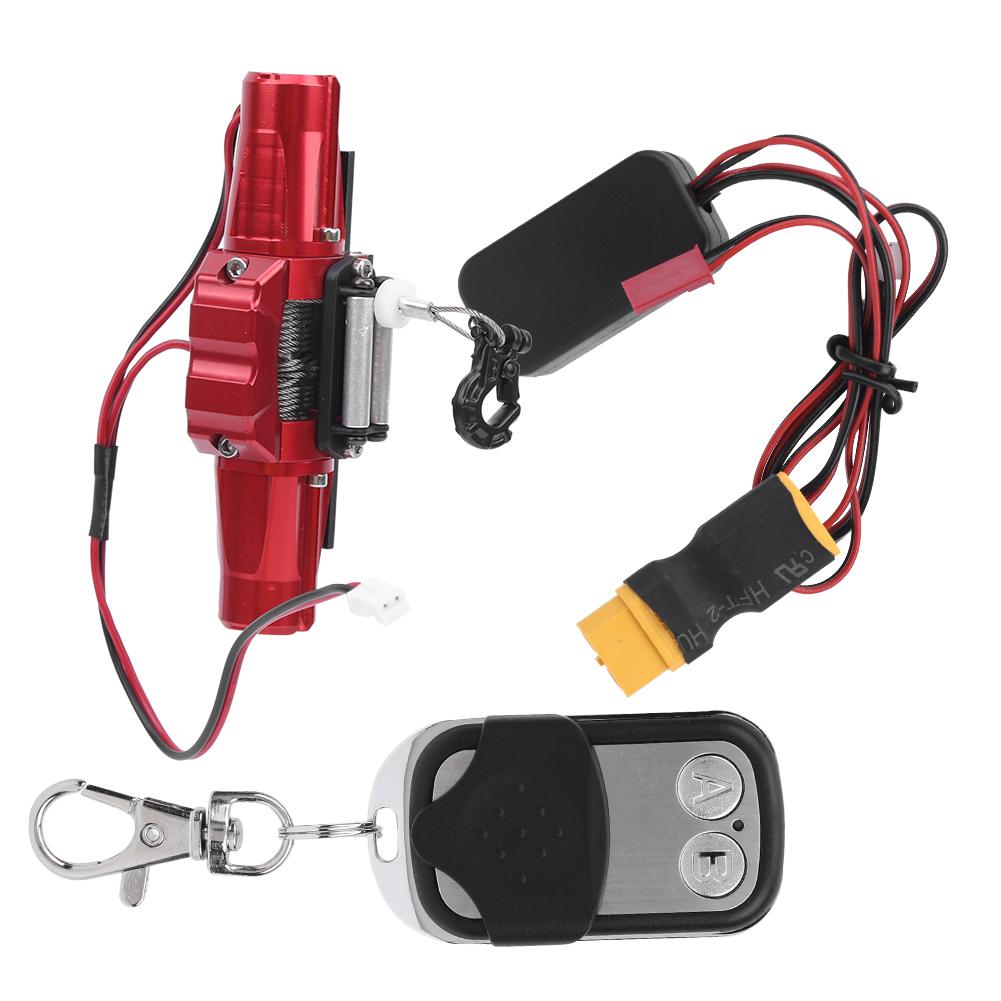 Dual Motor Winch Remote Controller for D90 Axial SCX10 TRX4 TF2 110 RC Car XT60 Plug