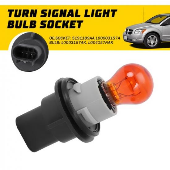For Dodge Caliber Dakota Turn Signal Park Light Bulb Socket Lamp Flasher Marker