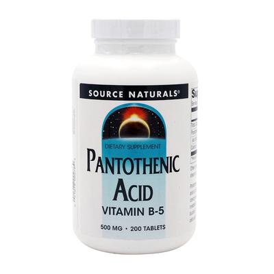 Ácido Pantoténico 500 mg, 200 Comprimidos