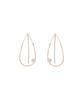 NewMe by Samantha Thavasa Silver Metal Stone Earrings 01192320661601 Pink Gold Free