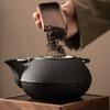 Lingyi Cast Iron & Glass Tea Kettles with Electric Ceramic Stoves