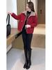 Warm Plush-Lined Jacket for Petite Women - 2025 Winter Fashion: Loose, Versatile, Thick Cotton Outerwear