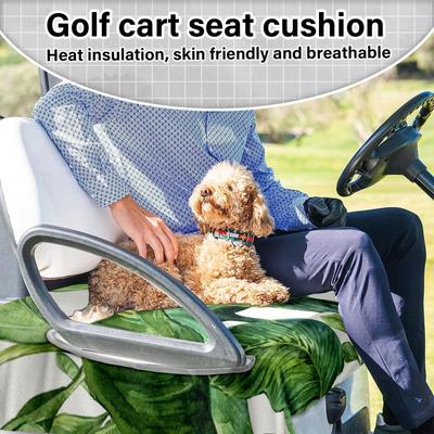 Golfwagen Sitzbezug Schutz Einfache Installation Handtuch Decke Kissen für Papa Brüder