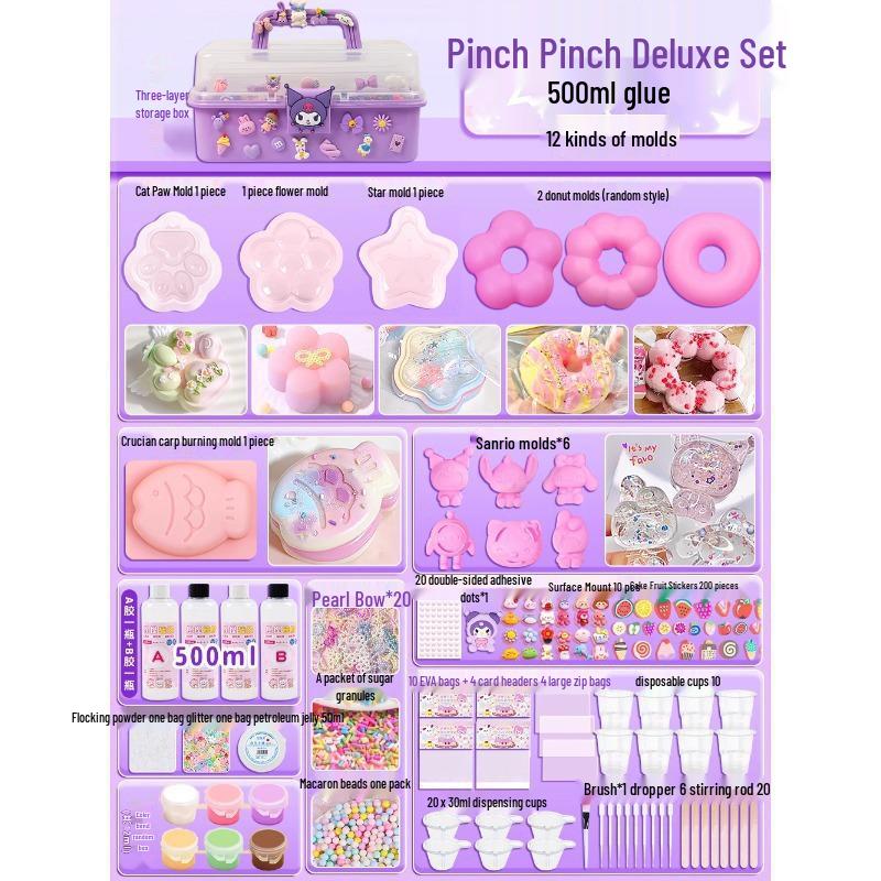 Handmade Silicone Squeeze Toy for Kids - DIY Decompression Gift for Boys and Girls