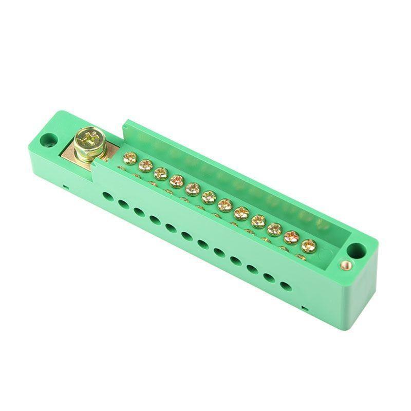  1-in 12-out Junction Box Splitter Terminal Block Plastic Wire Connector Durable