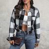 New Minimalist And Versatile Commuting Casual Women'S Long Sleeved Sweatshirt Jacket Knitted Cardigan Jacket