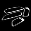 Premium ABS Carbon Fiber Look Inner Door Handle Bowl Cover Protector For Ford Fiesta MK7 2009-2014 For Ford Ecosport 2013-