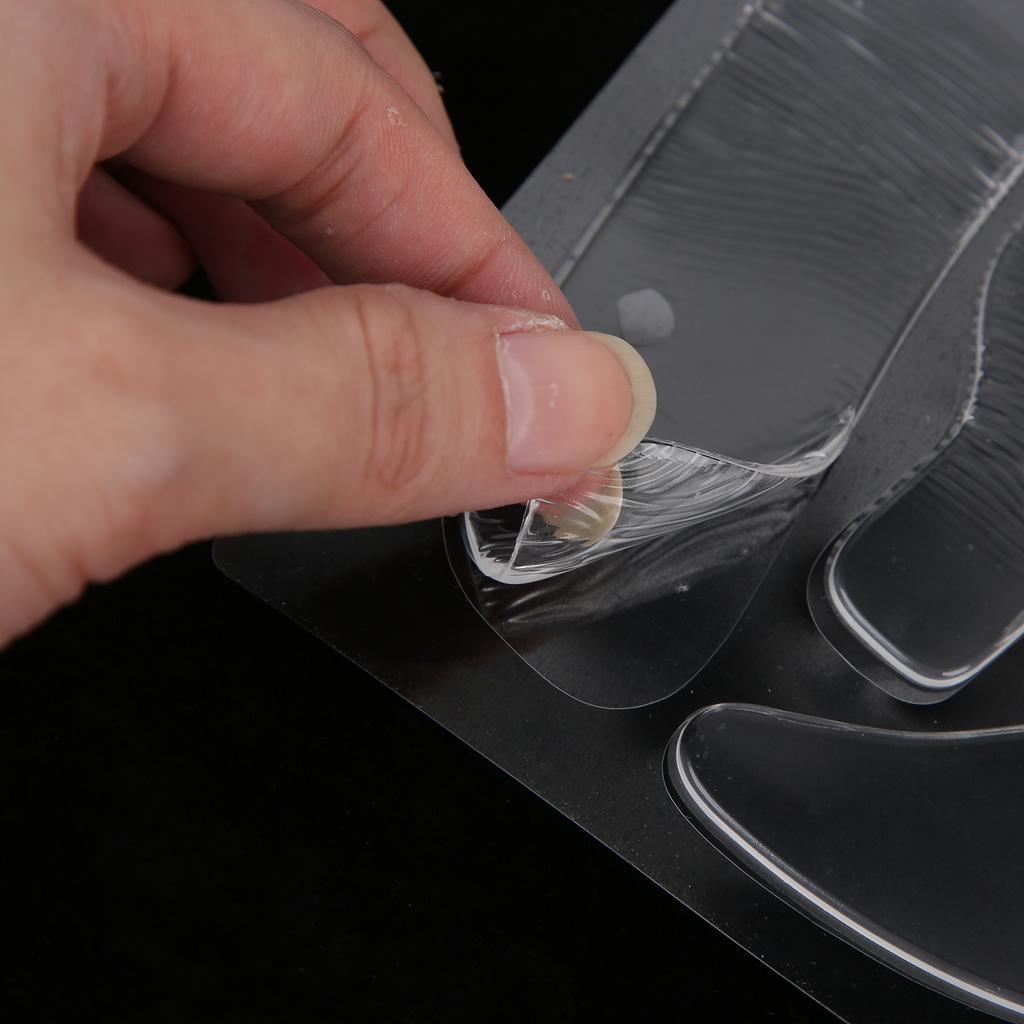 16 Bucăți Paduri Antirid din Silicon Reutilizabile pentru Față, Frunte, Bărbie, Set Plasturi pentru Netezire