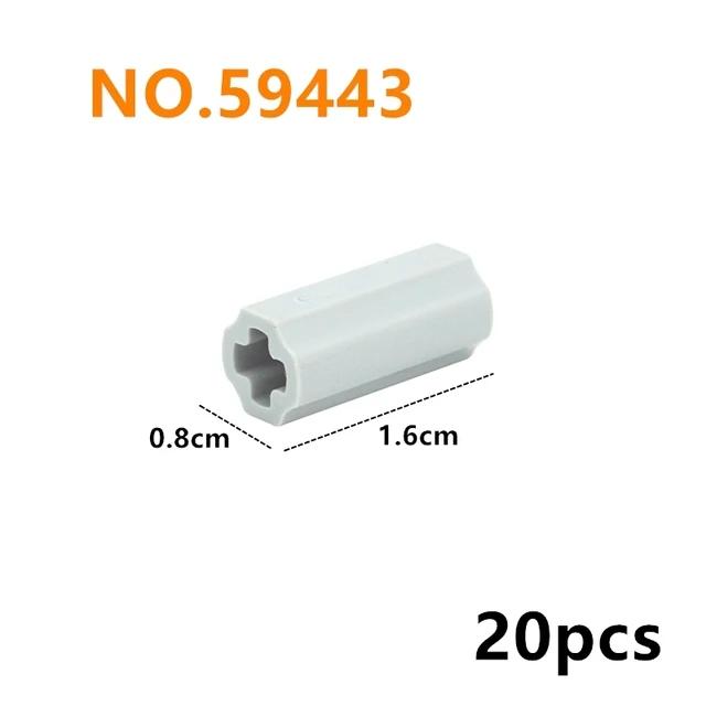 Bulk Technical Connector Pin Peg Cross Axle Building Blocks Parts Compatible with 2780 3673 6558 6562 MOC Bricks Toys
