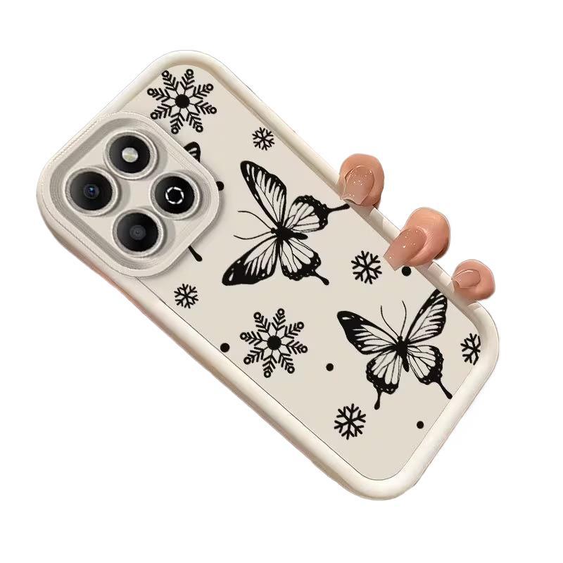 2026 New Butterfly Apple 17promax Mobile Phone Case iPhone16E Advanced Feeling Good-looking 15pro Internet Celebrity