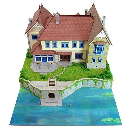 Sankei Miniature Art Kit Studio Ghibli Series When Marnie Was There Marsh House 1/220 Scale Papercraft MK07-24