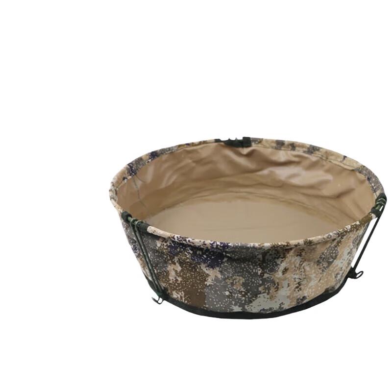 Jingyi Portable Folding Canvas Water Basin - 5 Pack