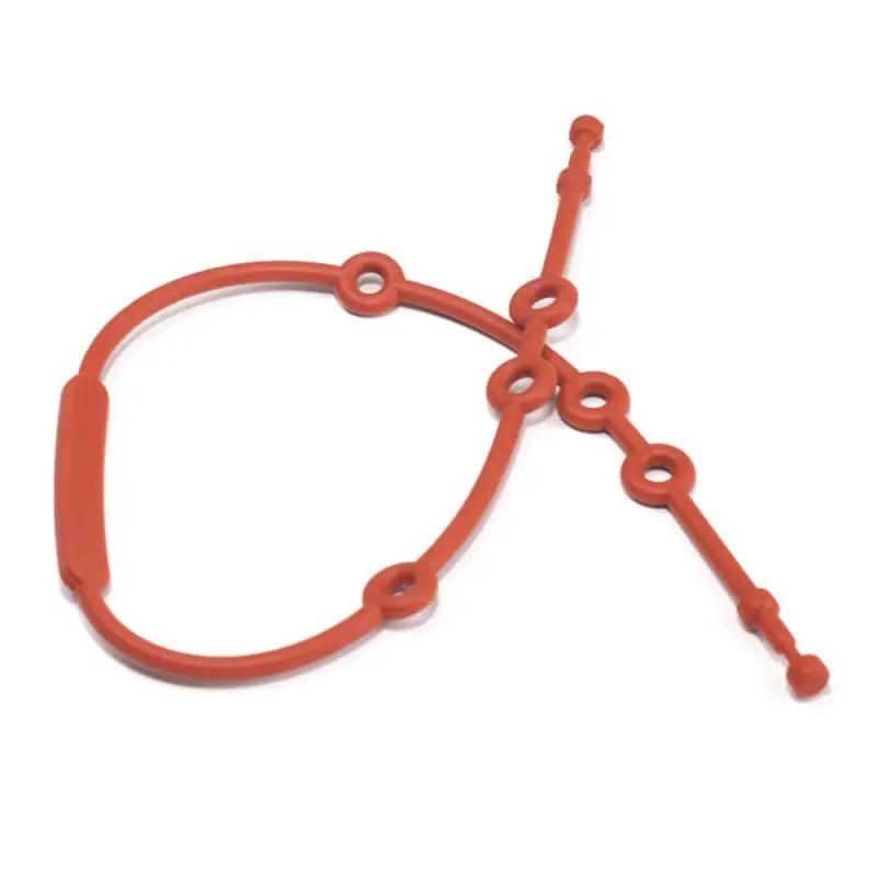 1~2PCS New Silicone Toy Safety Straps Newborn Teething Soother Chew Dummy Chains Adjustable Baby Pacifier Clip Teether Straps