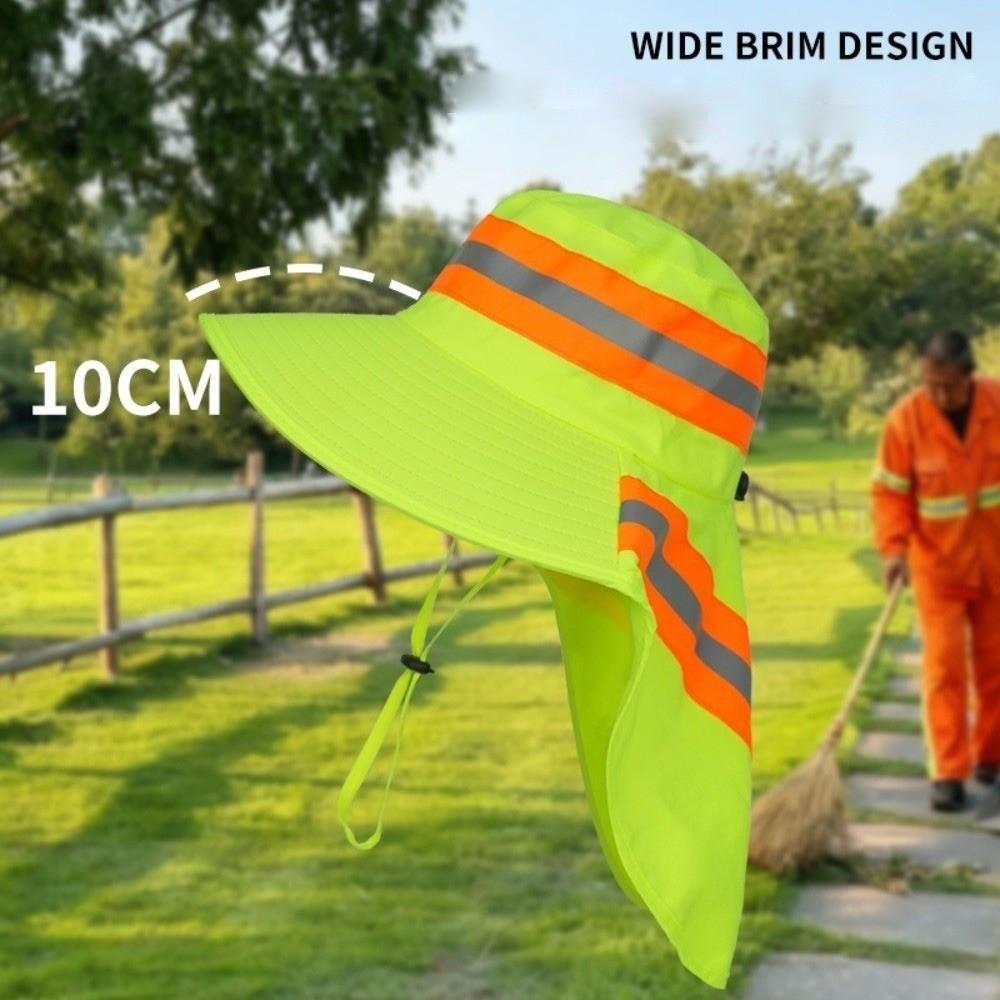 Reflective Sun Hat Anti-Sun Bucket Hat New Garden Hat Outdoor Sports