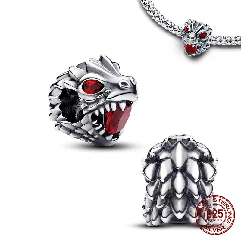 Tree Spirit Cheshire Cat Stitch Bead Giant Dumbo charms plata de ley 925 original Fit Bracelet DIY Jewelry Making Women's Gift