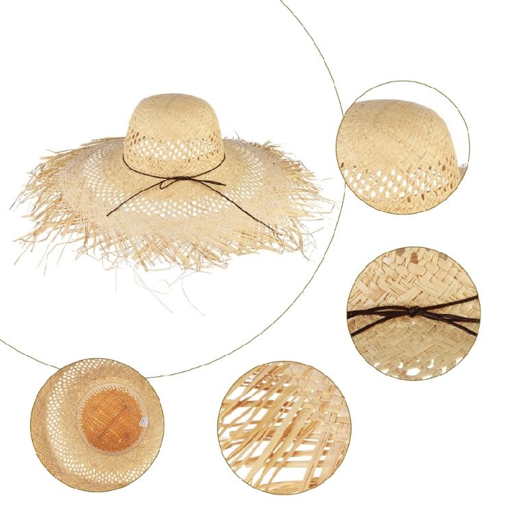 Breathable Wide Border Hat Camping Hiking Travel Hat Beautiful Witch Hat for Beach Vacations