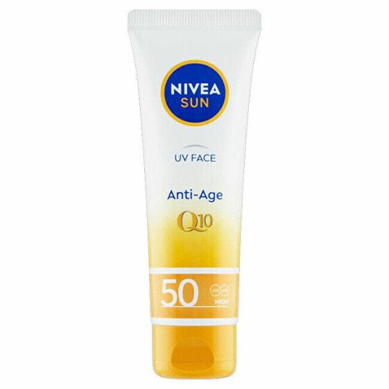 

Солнцезащитный крем Nivea UV Face Q10 AntiAge 50 ml