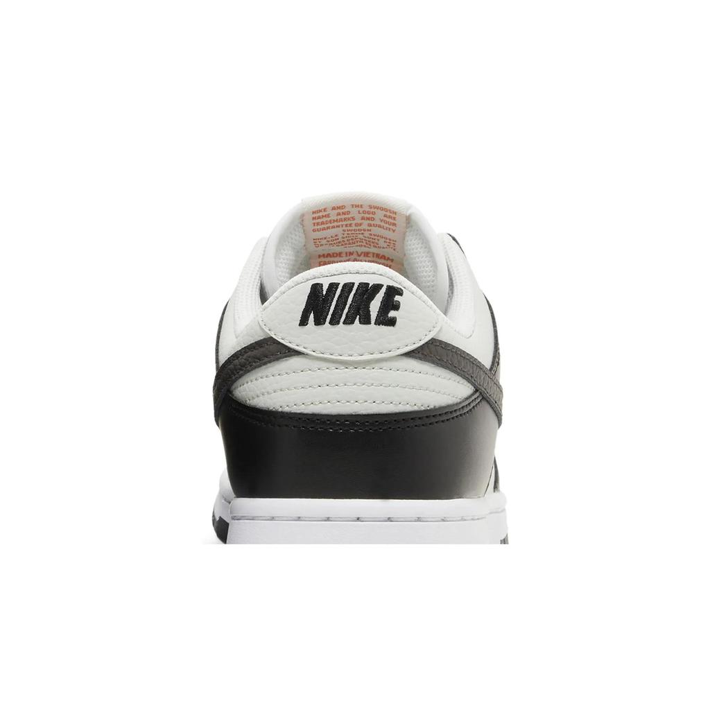 Nike Dunk Low 'Mini Swoosh - Black Total Orange' (Unisex) Black / White / Total Orange Skate Shoes FN7808 001
