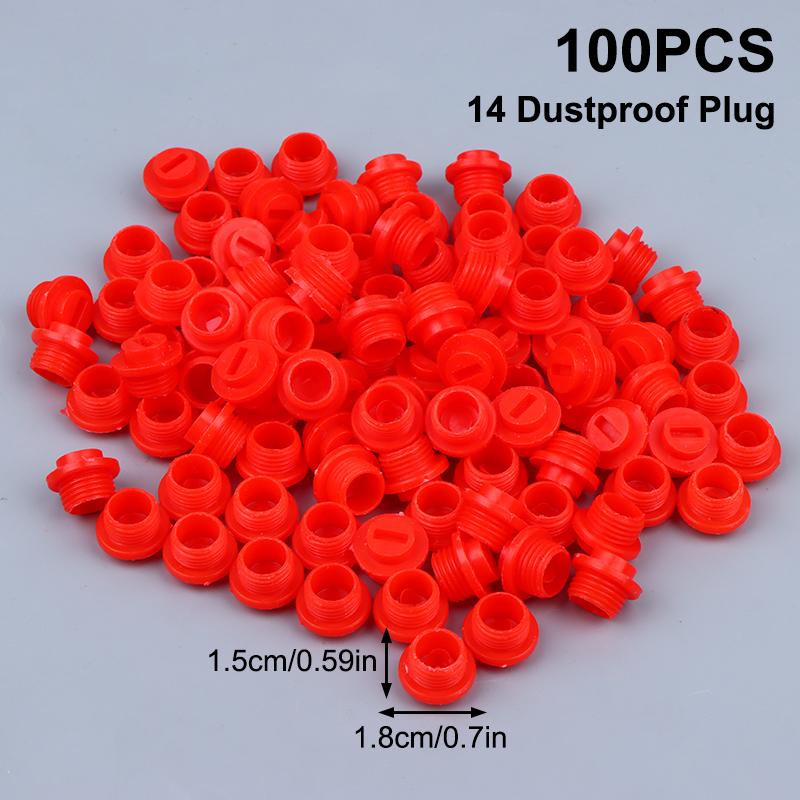 M12 M14 M16 M18 Common Rail Injector Dust Cap Reliable Connection Protection for Automotive Workshops 100pcs