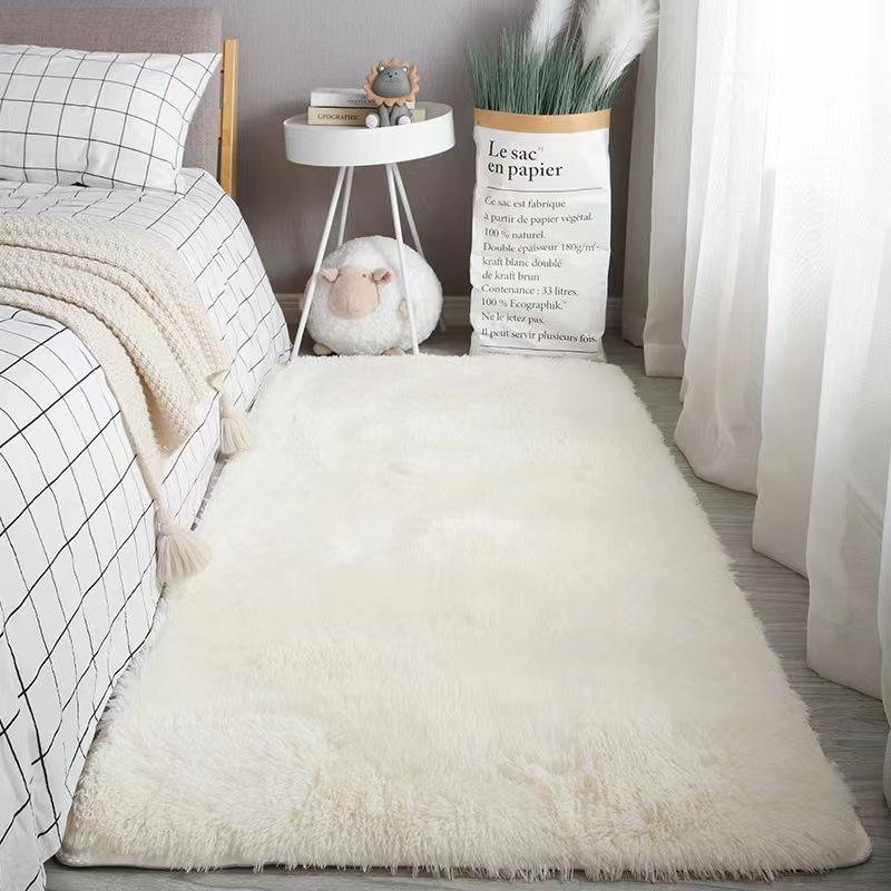 

Soft Area Rugs For Bedroom Fluffy, Non-slip Tie-Dyed Fuzzy Shag Plush Soft Shaggy Bedside Rug, Tie-Dyed Living Room Carpet 40cmx120cm