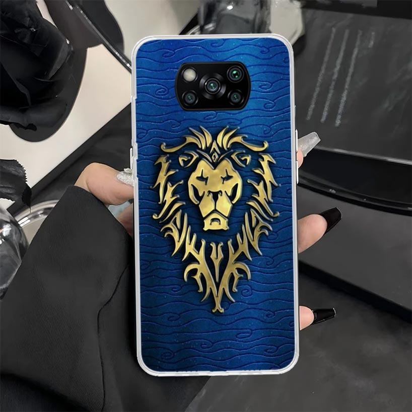 W-World Of W-Warcraft W-Wow Phone Case for Xiaomi Poco X7 X6 X5 X3 Pro X4 Nfc F7 Ultra F6 F5 F4 Gt M6 M5S M4 M3 Soft Silicone Co