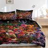 Fnaf Characters Bedding 3 Piece Set Hd Print Duvet Cover Pillowcases For Teens Adult Bedroom Decoration Christmas Gift C9211954