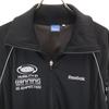 Reebok Training Track Jacket L Black Men's Used