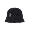 MLB Fleece Bucket Hat Drop Fit New York Yankees CREAM,BLACK