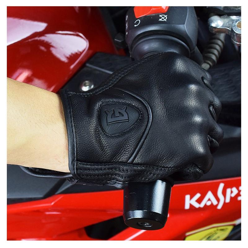 Motorcycle Racing Gloves Full Finger Leather Protective Gear Men Women Spring Autumn Winter Cycling Safety Riding