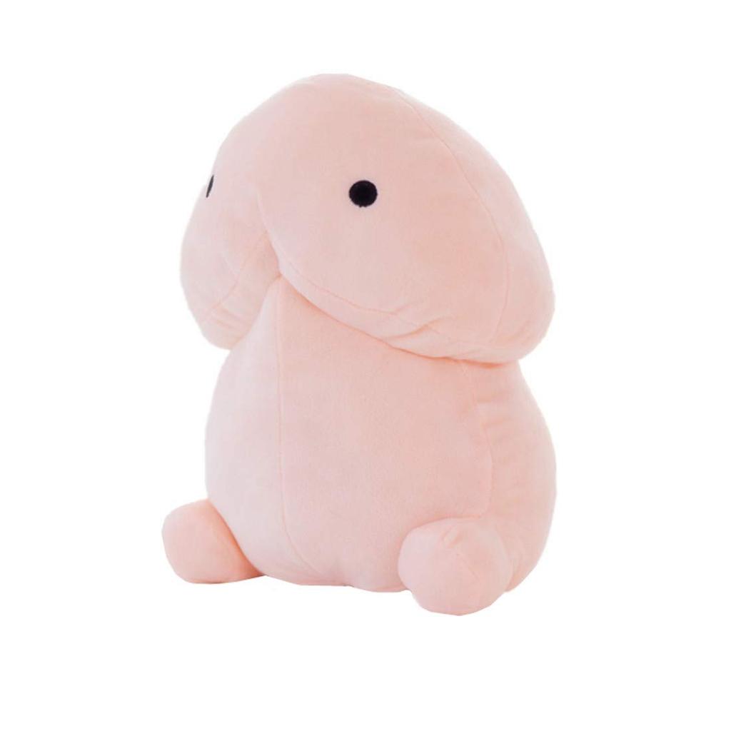 MMIAOO Chinko-chan Plush Toy, Cute Animal Body Pillow, Nap Pillow, Stress Relief Toy, Birthday Gift, Funny, Fluffy, Single Item (30cm)