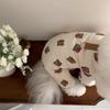 Warm Dog Jacket Pet Winter Four Legged Dog Clothes Puppy Jumpsuit Chihuahua Bichon Costume Cute Bear Print Dog Coat Cat Clothing