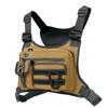 Outdoor Vest Multi-Functional Waterproof Wear-resistant Backpack Men's Chest Bag for Hunting Fishing Camping