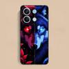 Fashion Wolf Mobile Phone Case for Xiaomi Redmi Note 14 13 12 11 S Pro Plus 4G 5G Colorful Printing Cover Luxury Pretty