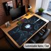 Large Mouse Pad Lazio FC Print Custom Name Text Desk Mat for Office Gaming