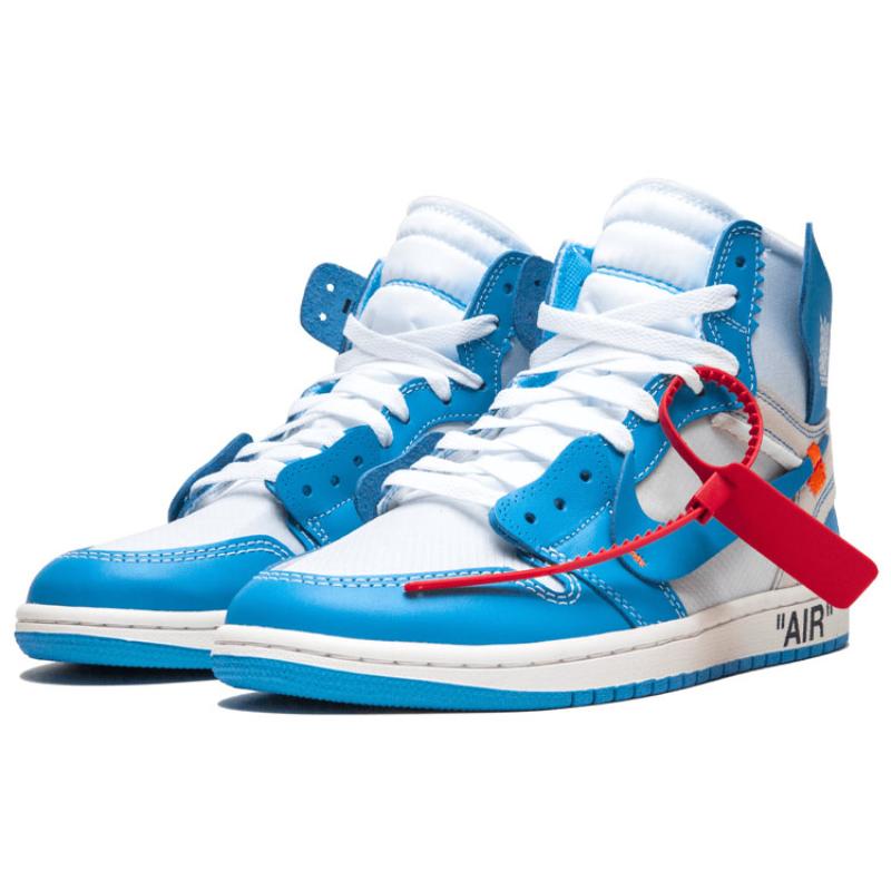Air Jordan 1 Retro High OG X OFF-WHITE "UNC" Jordan AQ0818-148