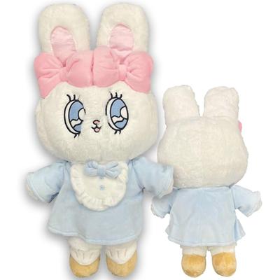 Esther Bunny Plüschtier mit Schleife OOTD Donnerstag (ootd07)