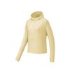Comprehensive Training Series Ice Skin Protection Knitted Sports Top Summer Sun Protection Women Tops Banana-Yellow 162627706-6