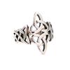 Vintage Celtic Knot Ring Hollow Out Stainless Steel Trinity Irish Rings for Men Women Viking Jewelry Gift Nordic Amulet