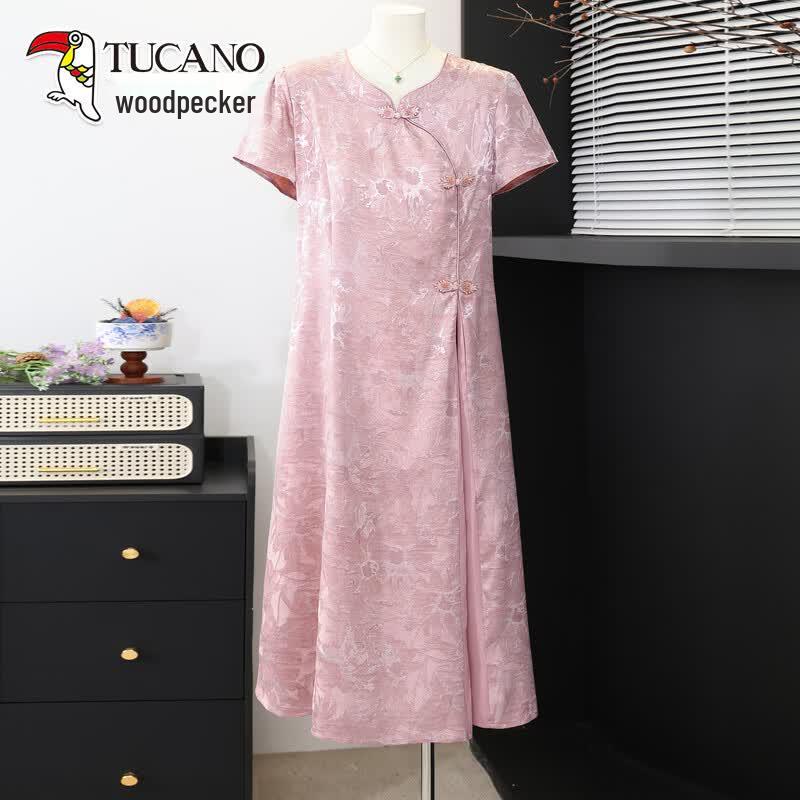 Tucano Women s Chinese Style Summer Dress 2XL