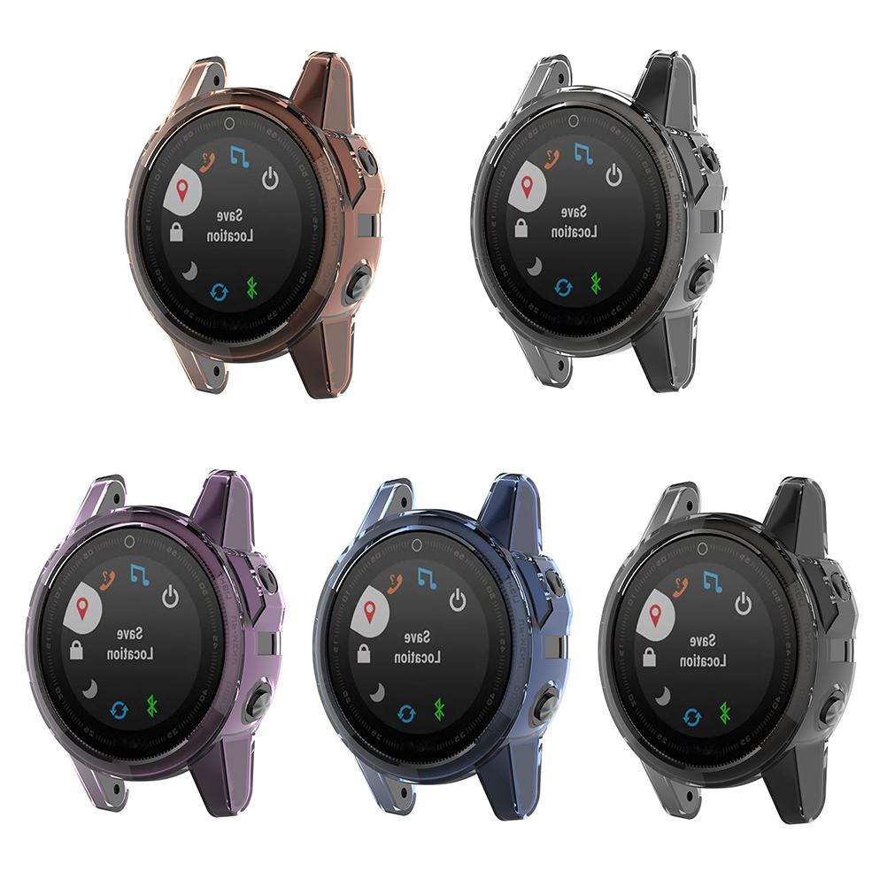TPU Clear Case for Garmin Fenix 5S 5S Plus Shockproof Protective Cover