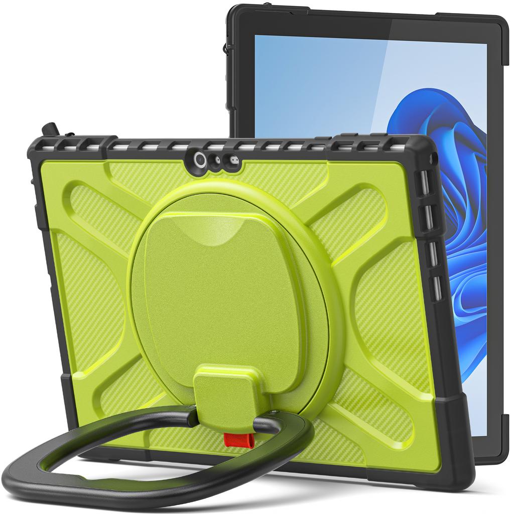 Rotating Stand Handle Grip Case For Microsoft Surface Pro 4 5 6 7 7 Plus 12.3 inch Heavy Duty Cover Keyboard Connection Support