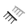 Bass Bridge String Saddle Plate Block Instrument Bass Electric Guitar Replacement Accessories Spring Screws with Wrench