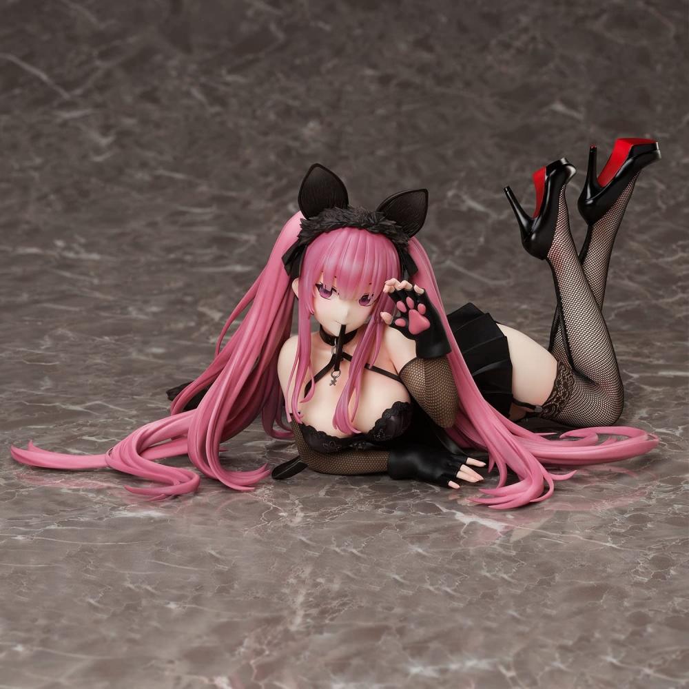 Liberando B-style Azur Lane La Galisonnière Gato Negro y Noche de Calabaza escala 1/4 PVC&ABS figura pintada acabada