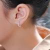 Female Niche Copper Coin Personalized Earrings