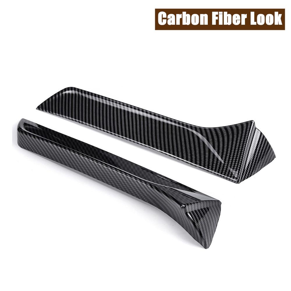 2pcs Rear Window Spoiler Rear Wing Side Roof Spoiler Lip Window Vent Decoration Deflectors For Seat Leon 5F FR Mk3 MK3.5