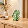 Creative Gift for Coworkers 3D Printed Monstera Leaf Phone Holder, Cute Desktop Cell Stand, Decorative Tropical Office Table Decoration Mount Home and